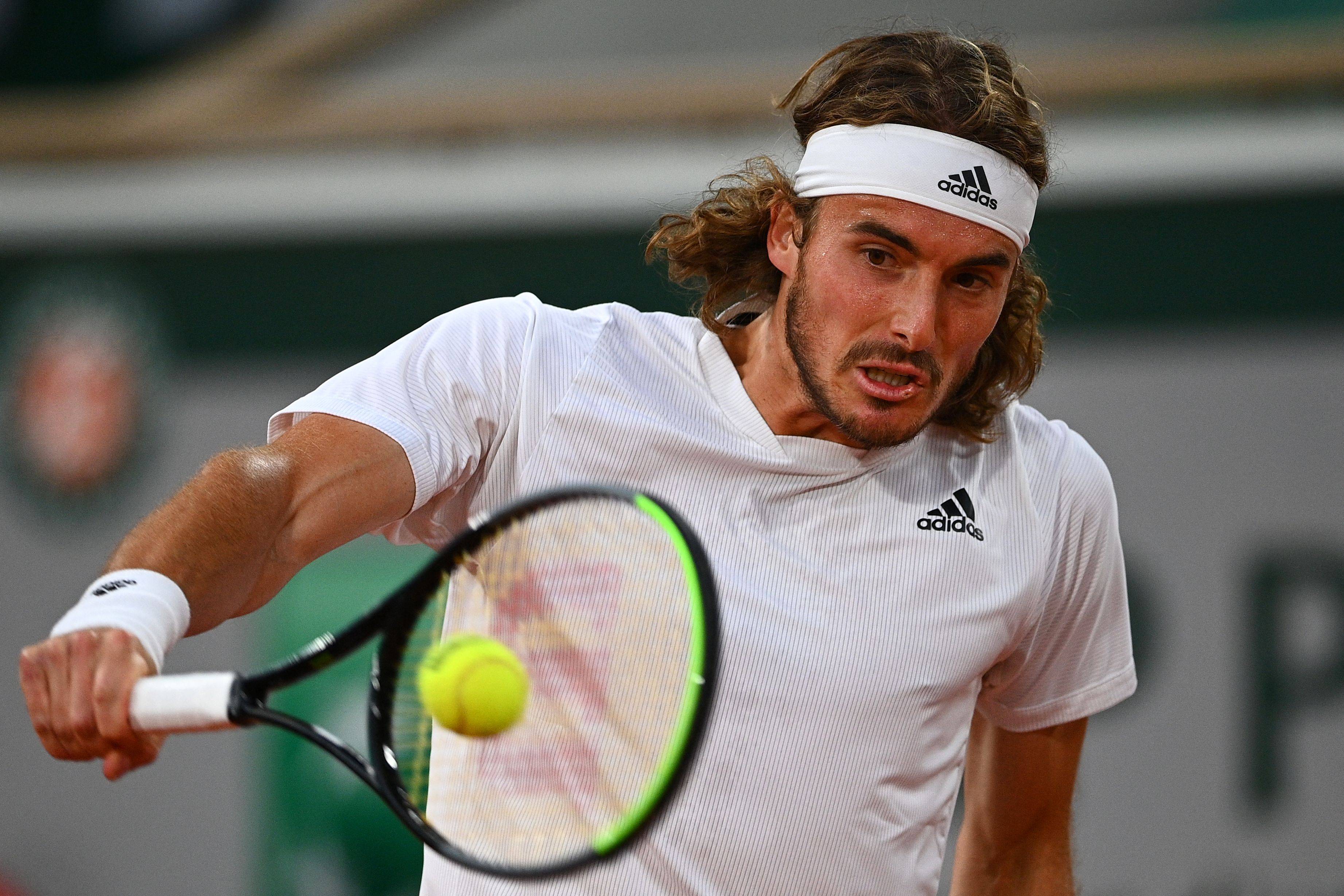 美国网球队力克意大利网球队，西西帕斯制霸全场